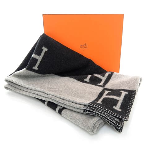 hermes black|black hermes blanket.